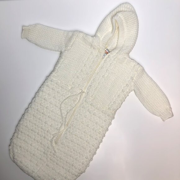 Vintage Baby Sleep Sack (Made in Greece) & Vintage French Alphabet Picture Book - Picture 1 of 9